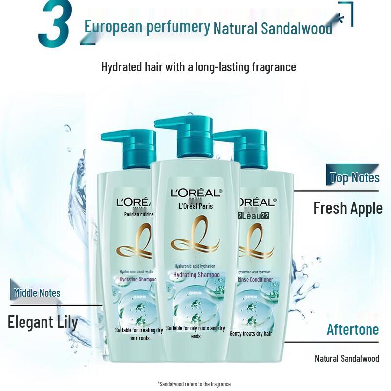 L'Oréal Hyaluronic Acid Hydrating Silicone-Free Shampoo