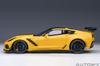 AUTOart Chevrolet Corvette ZR1 Yellow Finished Product 1/18 (C7)