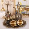 Weinset Metall Europäischer Luxus Imitation antik kleines Rosenweinset Festivalornamente Hochzeitsweinset