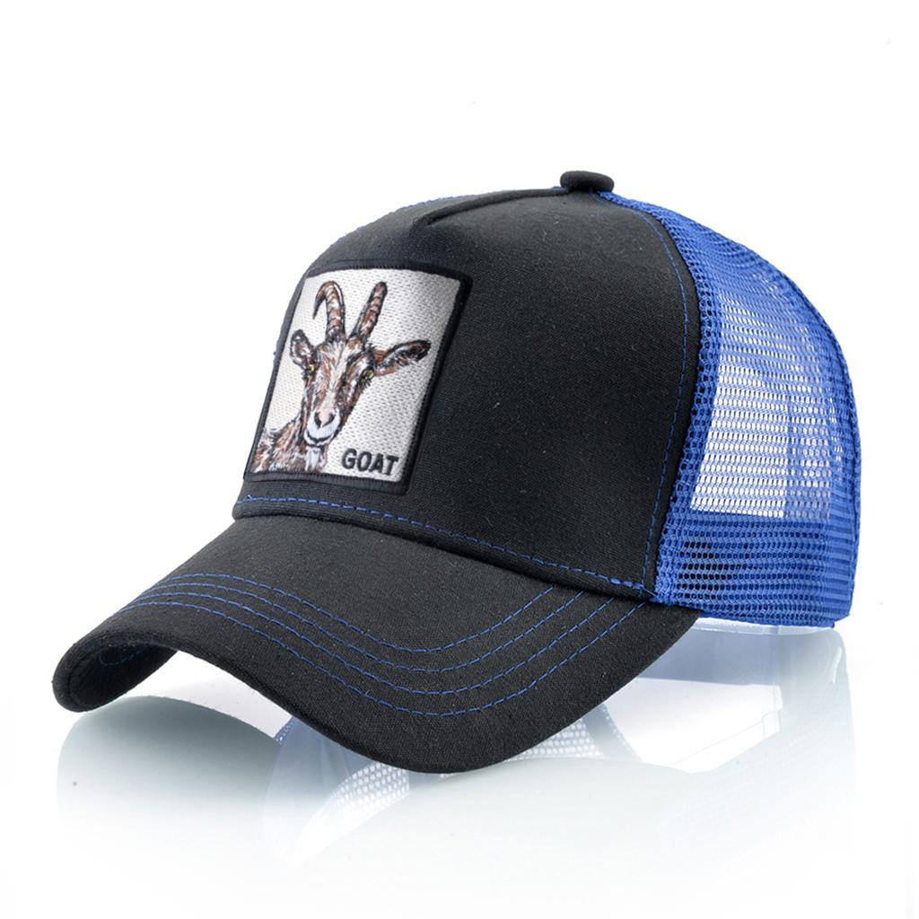 Baseball Caps Men Snapback Hip Hop Hats With Eagle Patch Streetwear Trucker Caps Women Spring Summer Breathable Mesh Visor Bones