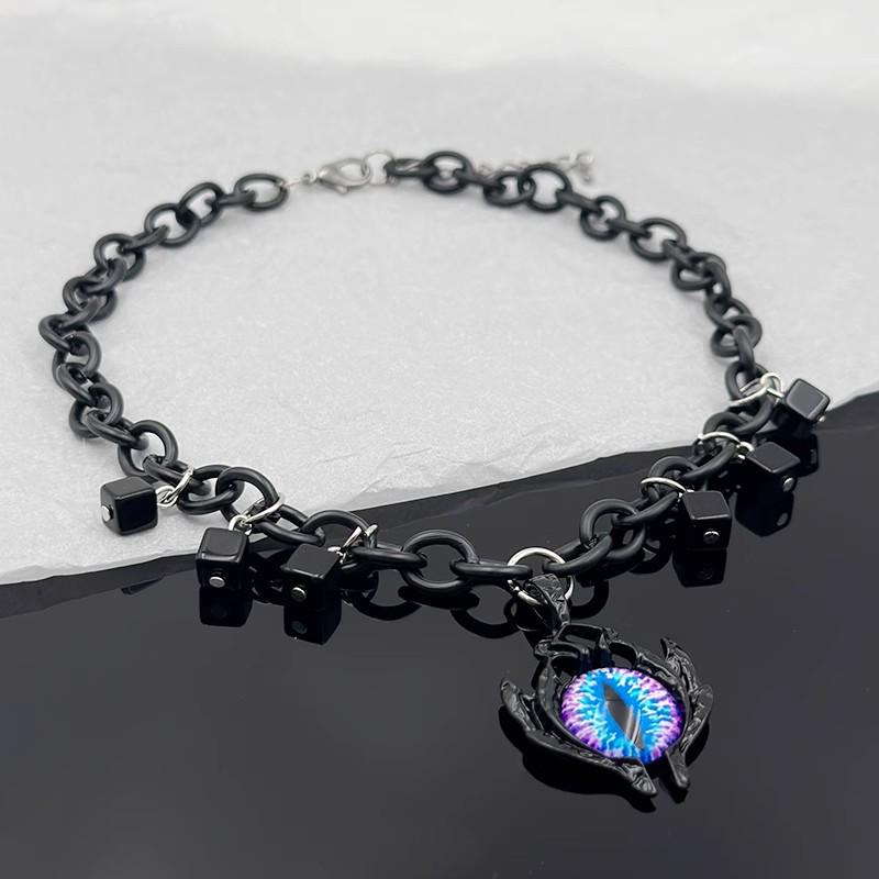 2025 Punk Necklace: Irregular Y2K Subculture Clavicle Chain for Men & Women