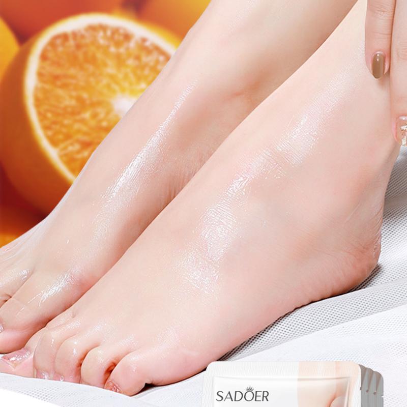 Fruit Foot Mask SADOER Avocado Strawberry Hydrating Moisturizing Foot Care Moisturizing