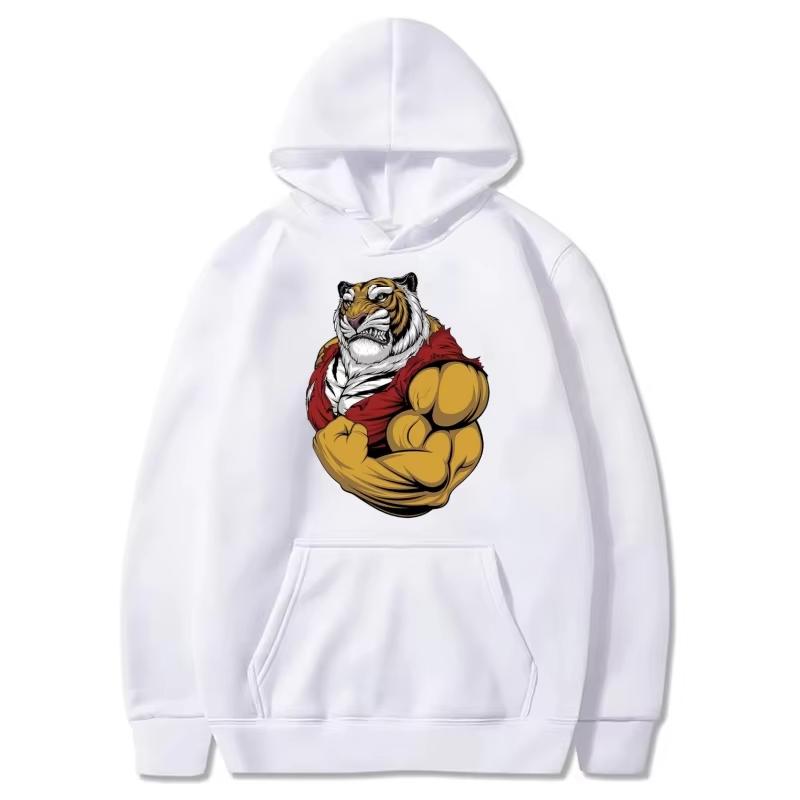 Unisex Printed Fashion Trend Hoodie, Casual Loose Fleece Design, Perfect for Daily Wear and Stylish Outfits. WY0424