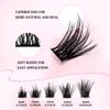 New Hot-Selling Segment Cluster False Eyelashes for Self-Grafting - Large Capacity for European and American Markets.