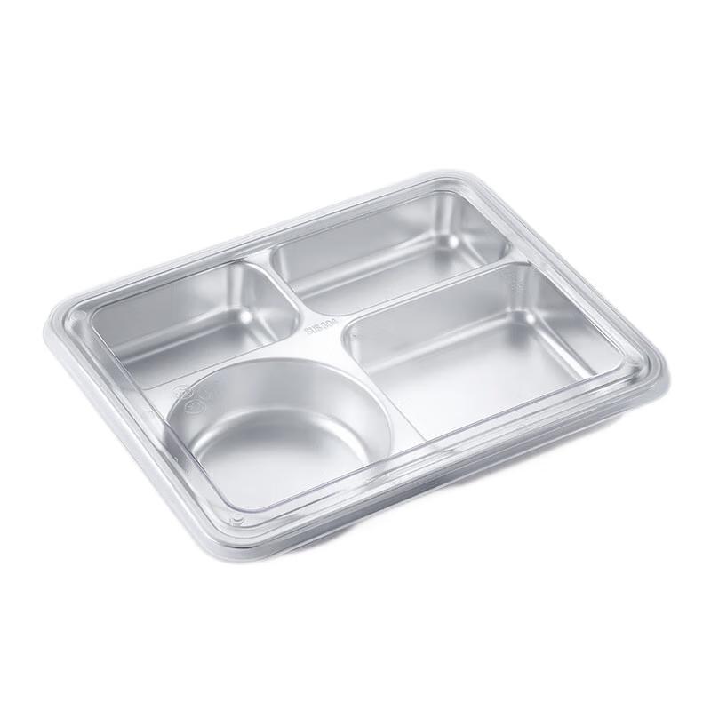 Jiyoushi 304 Stainless Steel Divided Lunch Tray