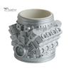 Unique Men Gift Engine Model Pen Pencil Holder, Creative Desk Organizer for Home Office, Hard Industrial Texture Decor Desktop Stationery Storage Car