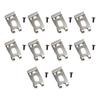 For Tool Storage Belt Clip Hooks 10 Piece Belt Hook Set Workshop Tools 5*2.5cm Complete Package Heavy Use Resistance