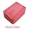 1PC Solid Color Waterproof Shoe Storage Bag - Portable Folding Travel Organizer Pouch For Shoes
