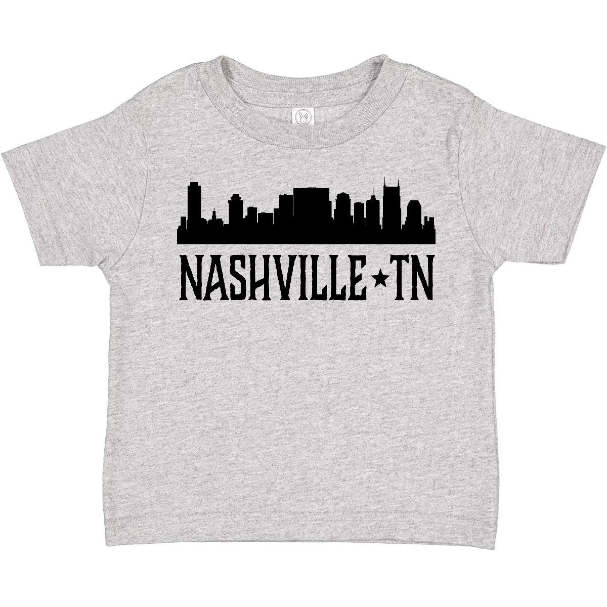 Inktastic Nashville Tennessee City Skyline Toddler T-Shirt Silhouette Souvenir 160