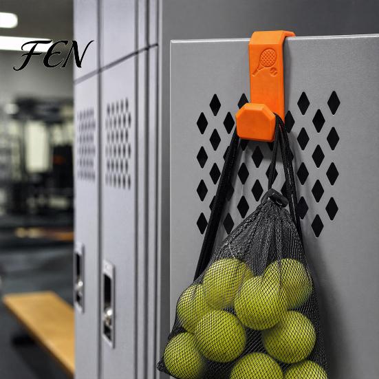 Cârlig cu capacitate mare de încărcare Cârlig pentru gard sportiv, Fără perforare Durabil Capacitate de deteriorare Impermeabil pentru teren de Pickleball Tenis Baseball