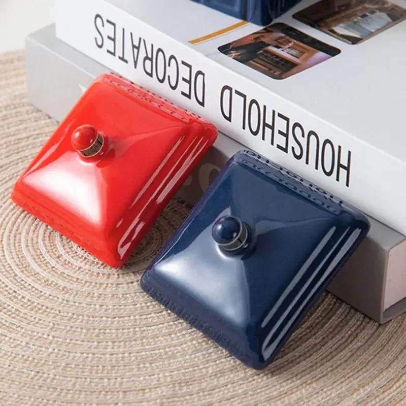 1ks 450ml Kreativní hrnek policejní budka Vtipný keramický šálek na kávu a čaj s dárkovou krabičkou Šálek na mléko a nápoje ke snídani Narozeninový dárkový hrnek s víčkem