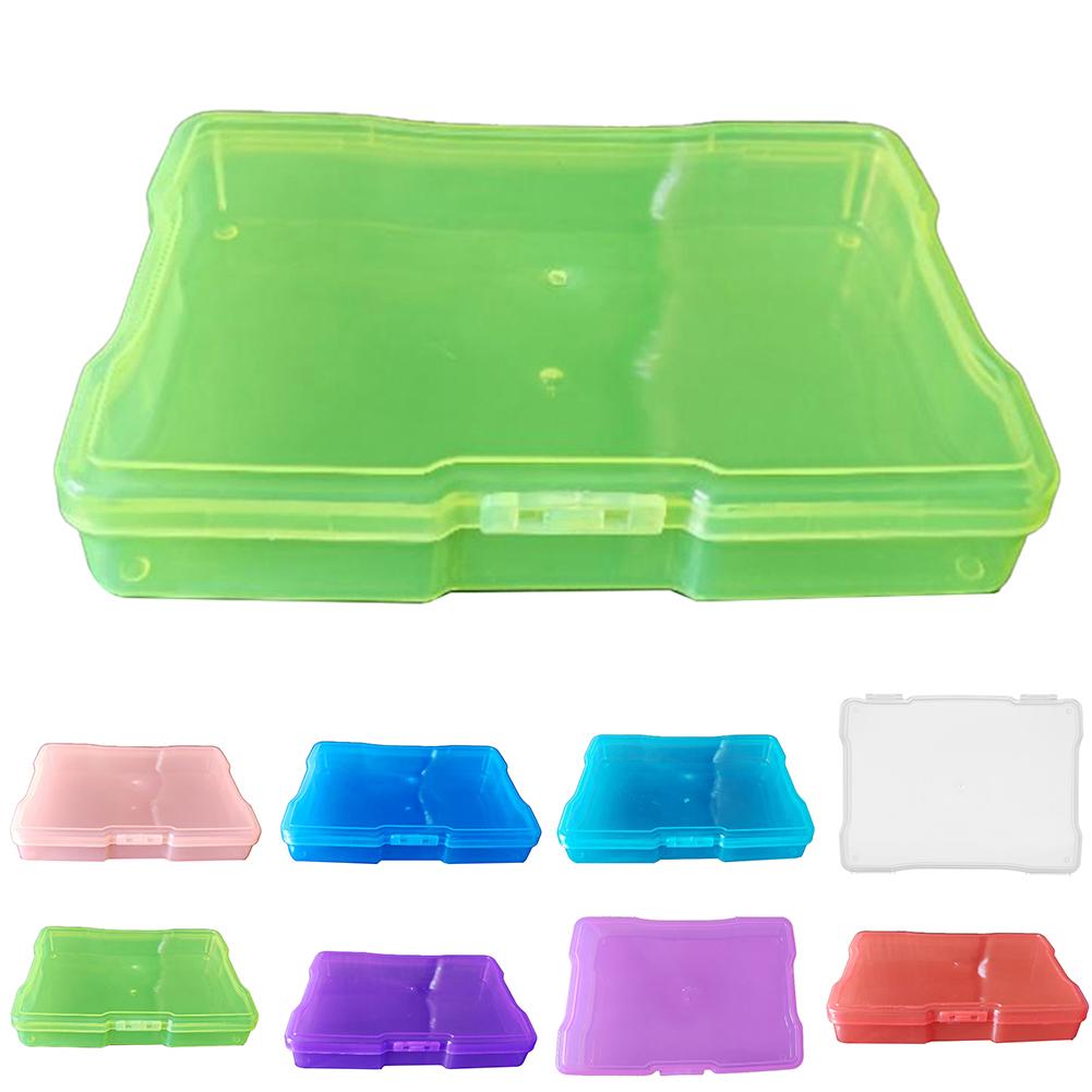 Photo Storage Box Buckle Design Multiple Color Practical