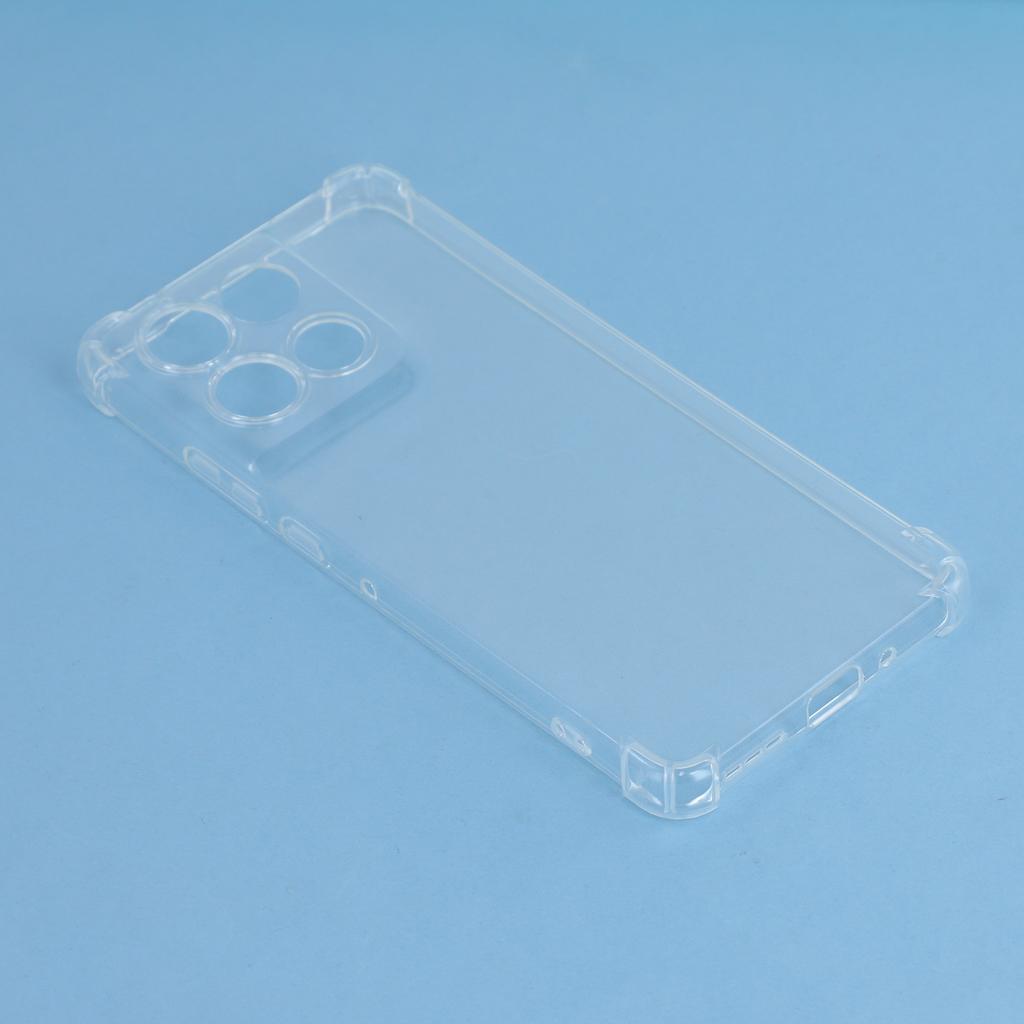 Pro Motorola Moto G86 5G Pouzdro Zesílené Čtyři Rohy Ochrana proti Pádu Průhledný TPU Kryt na Telefon