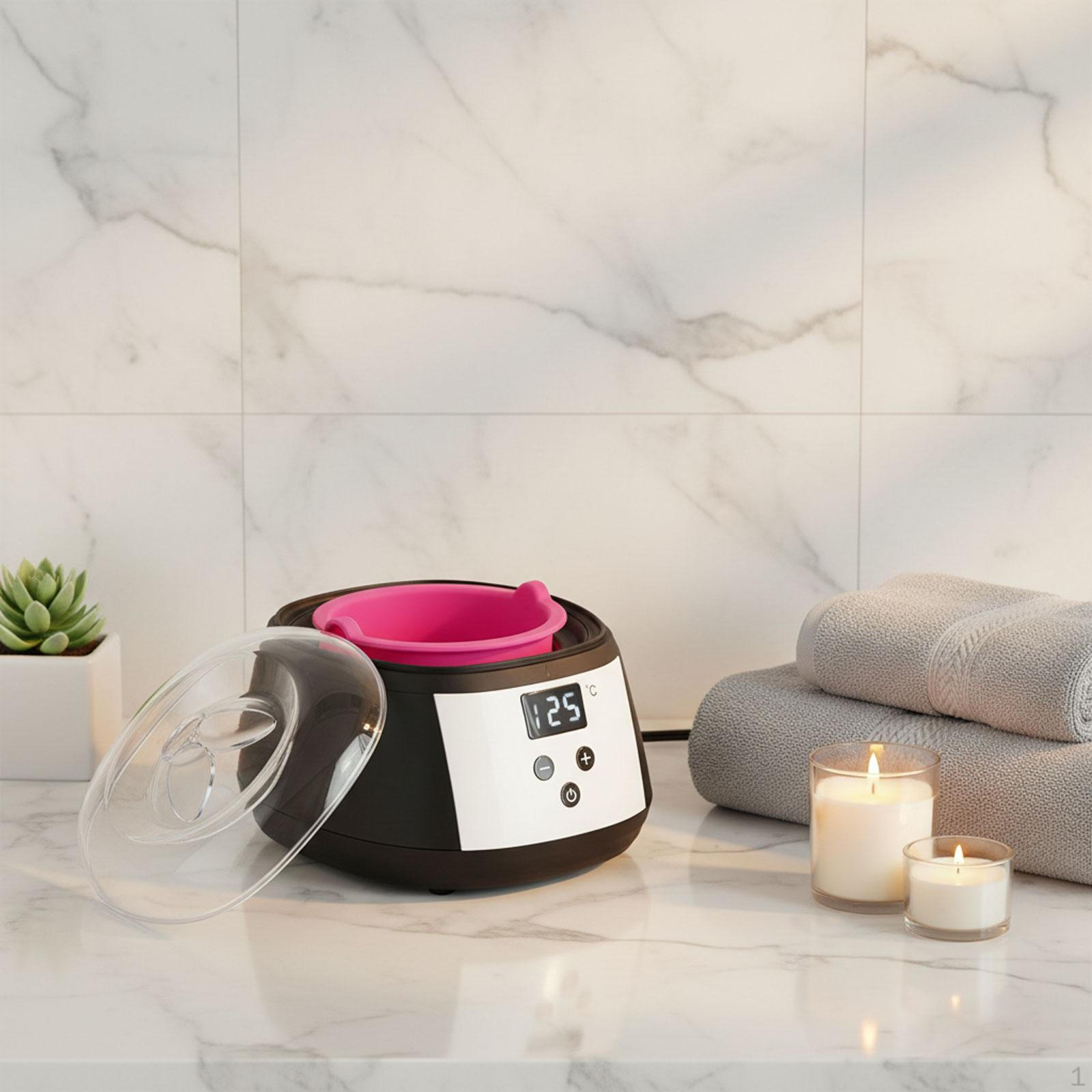 

Waxing Warmer Sturdy Professional Adjustable Temperature Melting Machine Black чёрный
