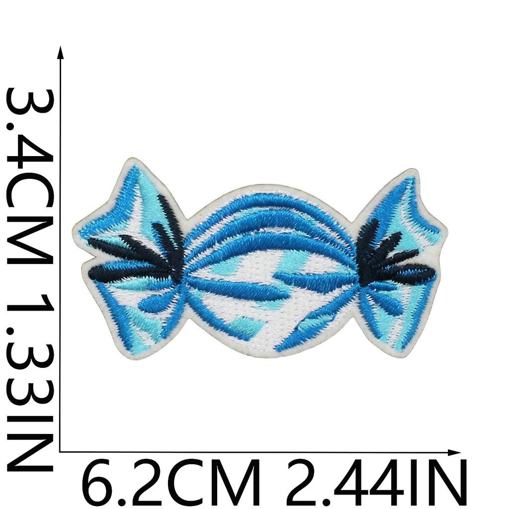 Christmas Theme Embroidery Cloth Sticker Bag Clothes Decoration Snowflake Bell Patch Sticker Gift Computer Embroidery Stamp Ironing