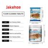 Brightening Floor Cleaning Tablets for Wood Marble Surfaces Strong Stain Removal and Polishing for Household Use