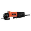 Angle Grinder, 114.3mm Electric Grinder Power Tool, 4.5Amps 12000RPM High-Speed Corded Angle Grinders with Adjustable Dust Guard for Metal Grinding,