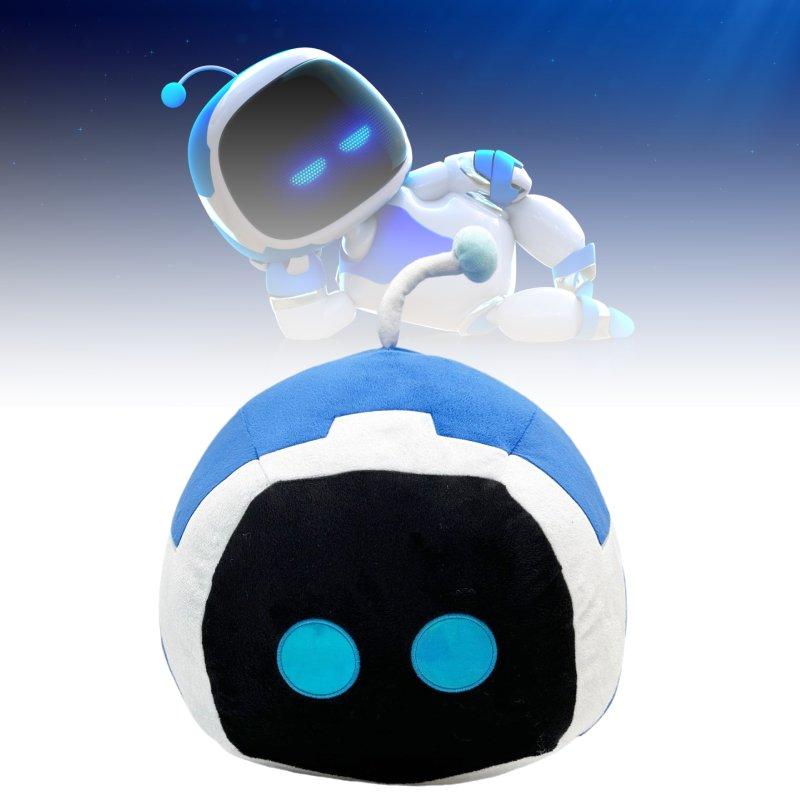 Blue Bot Astro Plush Toy Dolls  Room Decoration Ornament Children 30cm Gifts