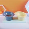 High-quality Plastic Cat Water Bowl Wide Mouth Pet Dish For Cats And Dogs