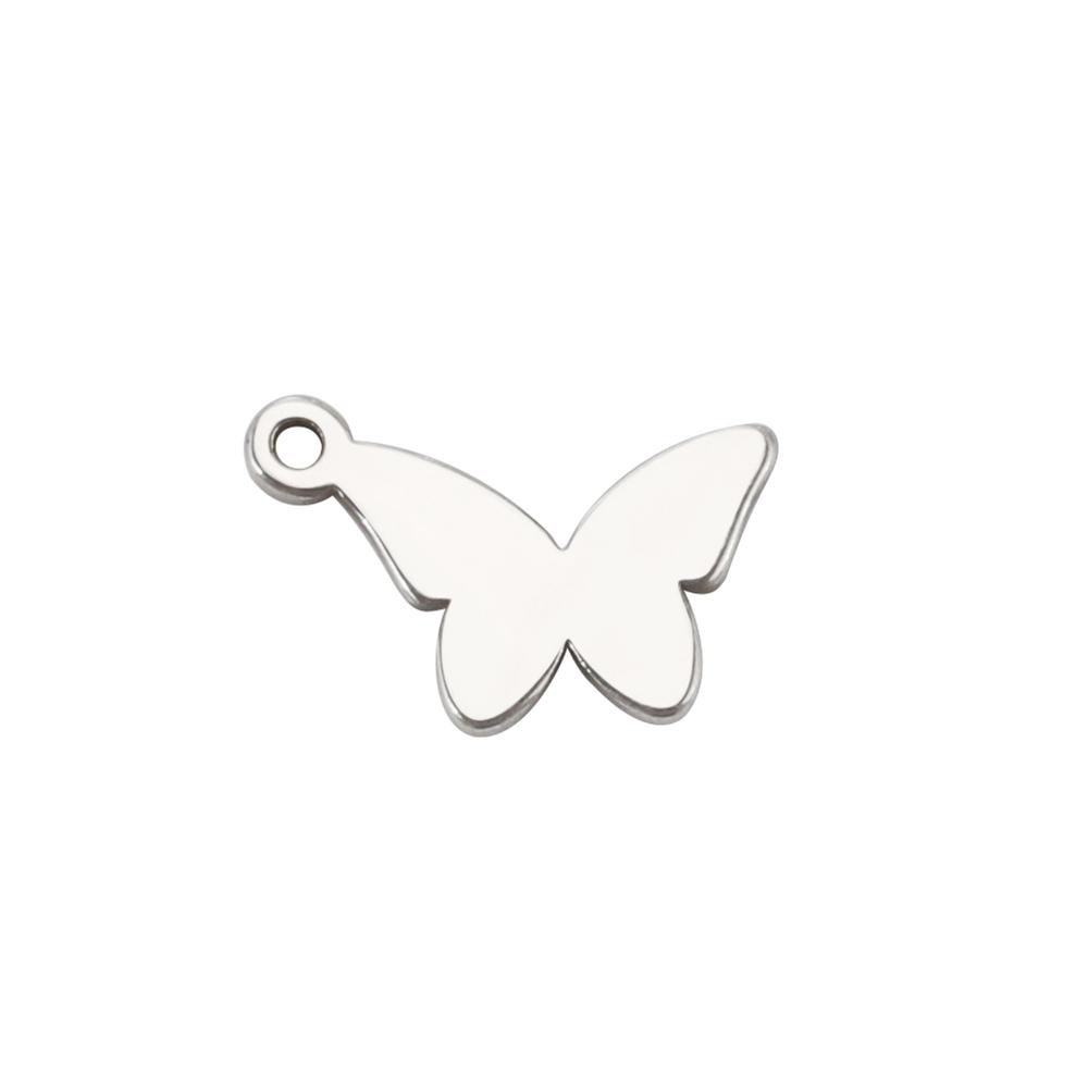 5pcs Tiny Crosses Stars Hearts Charms For Jewelry Make Stainless Steel DIY Bracelet Earring Necklace Pendant Accessory