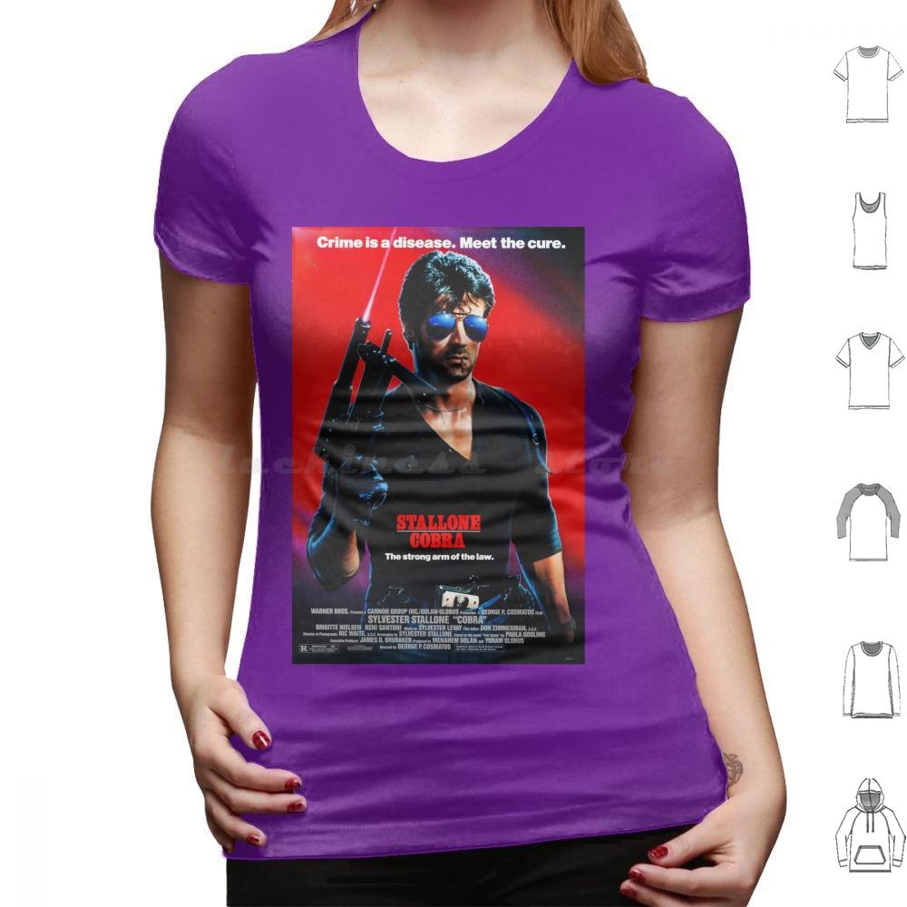 Poster T-Shirt Männer Frauen Kinder 6XL Action Boxen Cops Polizei Sylvester 90er 80er Filme Filme Vibes Cool Japanisch