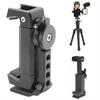 Aluminum Alloy Non-Slip Phone Holder - Stable Clamping for Horizontal & Vertical Shooting Accessories