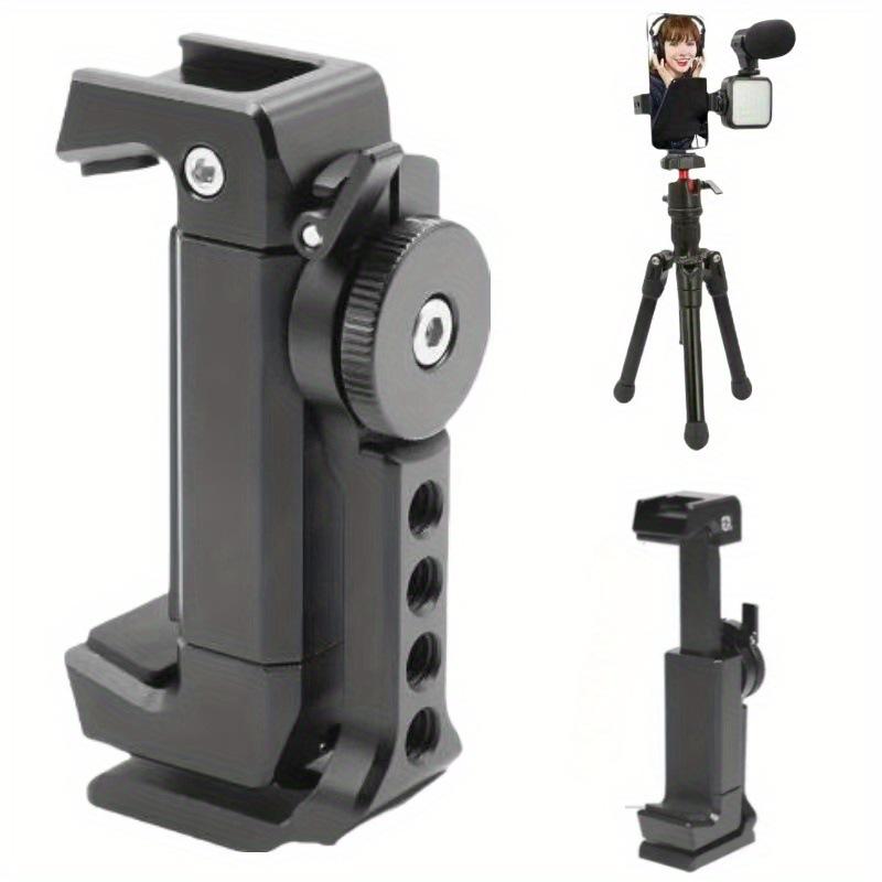 Aluminum Alloy Non-Slip Phone Holder - Stable Clamping for Horizontal & Vertical Shooting Accessories
