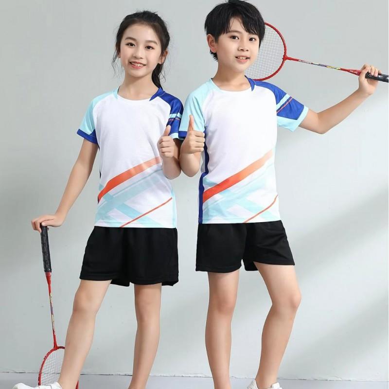 Custom Printed Sportswear Kids Adults - Badminton Volleyball Tennis Table Uniforms Breathable Synthetic