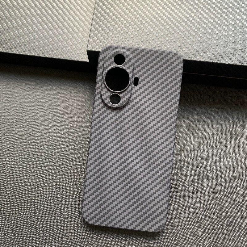 Matte Hard Case For Huawei Nova 11 Case PC Carbon Fiber Texture Pattern Phone Cover For Nova 11 Pro Funda Slim Ultra Thin Bumper
