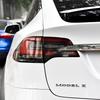 phbvg5 1Pcs Car ABS Letters Logo Sticker Decal Rear Trunk Decoration Accessories For Tesla Model Y Model S Model X Replacement Badge