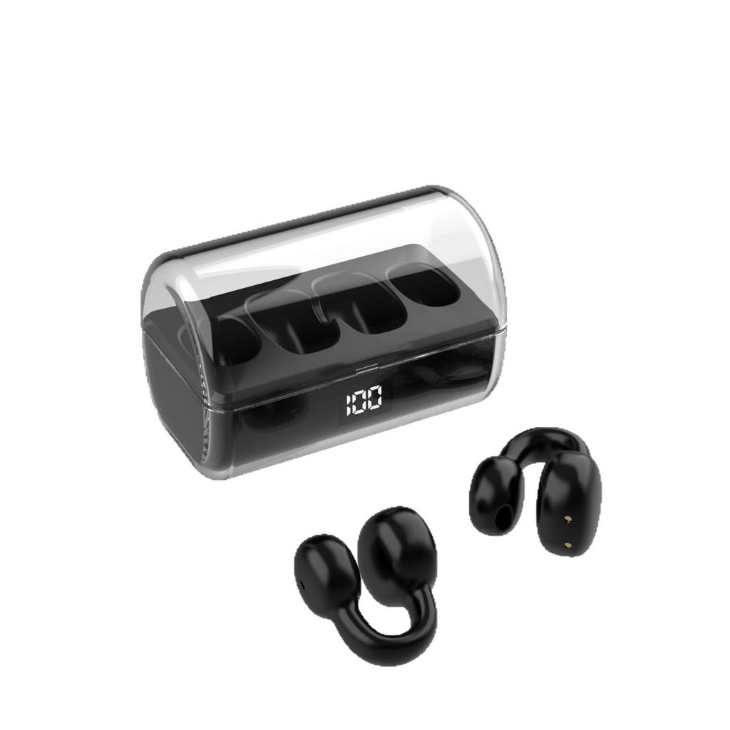 2023 FK8 Bluetooth Ear Clip Earphones with Digital Display Case - Sports Wireless