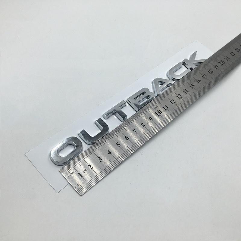 OUTBACK Car Rear Emblem Badge Sticker