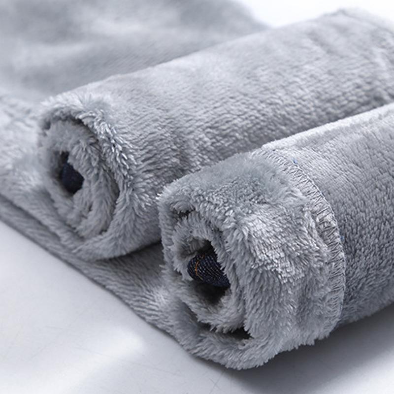 Zimní Thick Plus Velvet Ženy Úzké džíny s vysokým pasem Jednoduché Fleece Teplý Slim Fit Streč Dámy Ležérní Denim Pencil Kalhoty