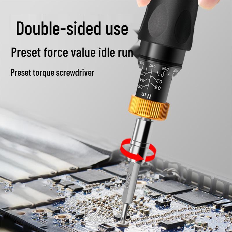 HEMUELE HeMu Adjustable Torque Screwdriver with Bits