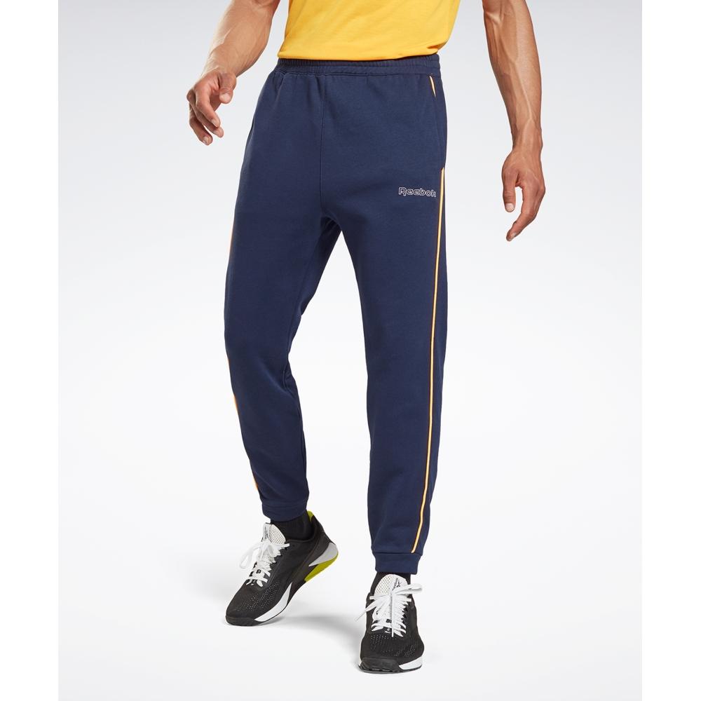 

Брюки REEBOK TE с окантовкой Темно-синие GT5798