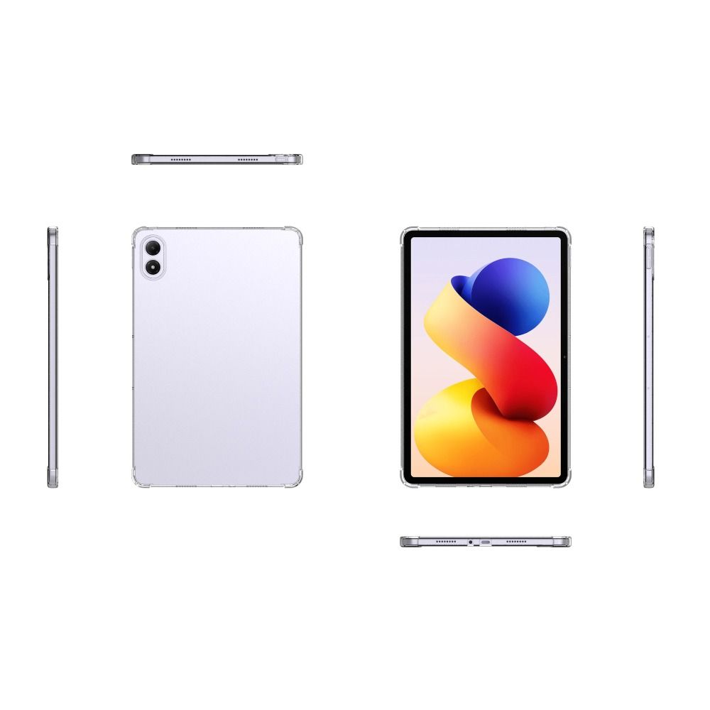Wear Resistant Tablet Case Anti-fall Clear Back Shell Protective Cover for Xiaomi Poco Pad X1/M1