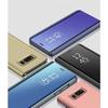 Coque Rabat Miroir - Phonillico® - Samsung Galaxy A10 - Noir - Protection Optimale - Multi-positions