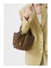 High-Grade Leather Large Capacity Women's Bucket Crossbody Bag - Bridal, Mommy, Handbag