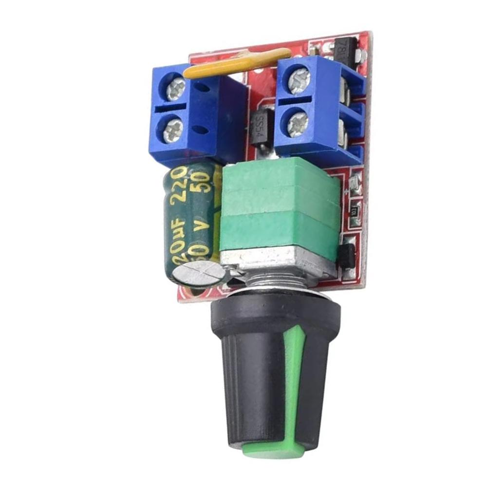 Mini DC Motor PWM Speed Controller Module 3V 6V 12V 24V 35VDC 90W 5A DC Motor Speed Regulator Control Switch LED Dimmer