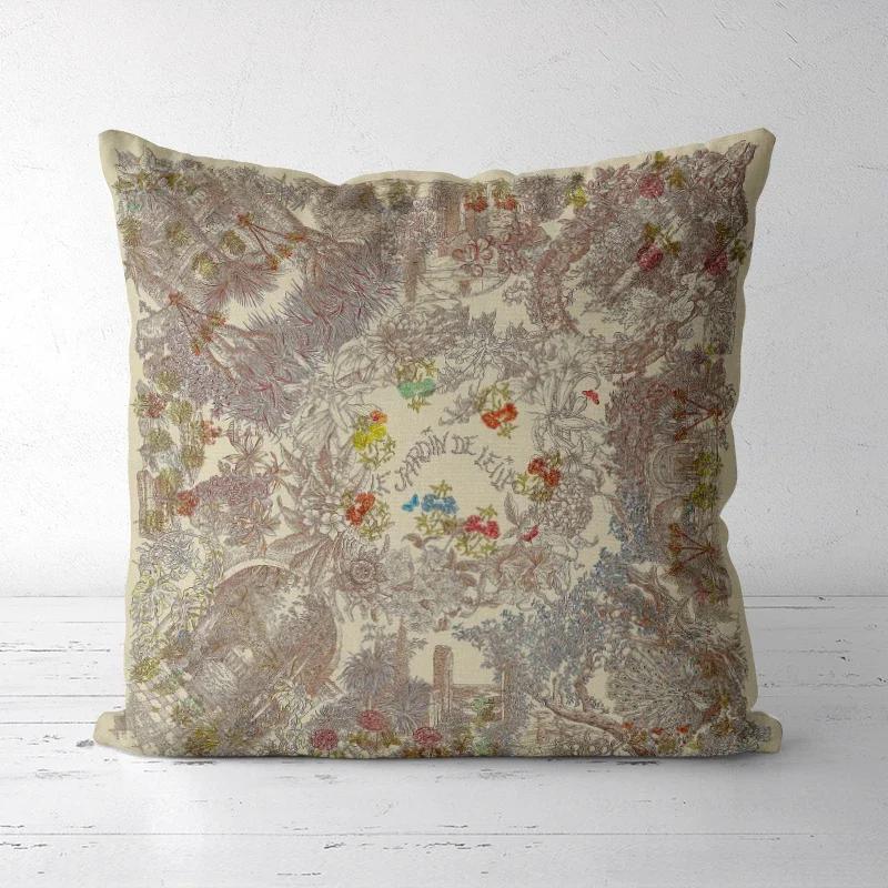 A DropShipping Christmas Pillowcases  Home Decor Printed Cushion Cover Decorative Boho High-end Royal High Quality Europe