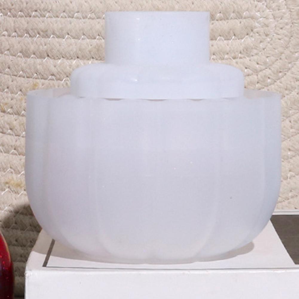 Halloween Silicone DIY Pumpkin Candle Mold Pumpkin Candlesticks Mold 3D Pumpkin Candle Holder Mould Home Decoration