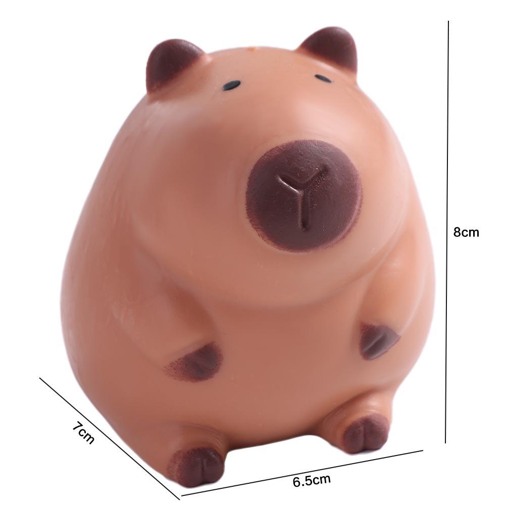 Soft Capybara Slow Rebound Toy Cartoon Animal Simulation Capybara Decoration  Kids Holiday Gift