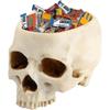 Halloween Candy Bowl Halloween Props Halloween Skull Decorative Horror Resin Head Model For Halloween Party, Home Decorations