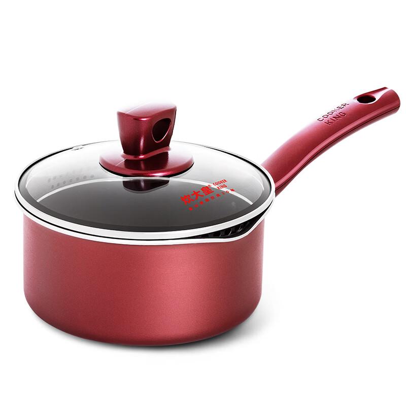 COOKER KING Non-stick Milk Pot with Composite Bottom