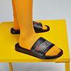 Kappa Back To Back Artist Collaboration Color Block Slide Sandals Unisex Footwear Black K0BX5LT05D-990