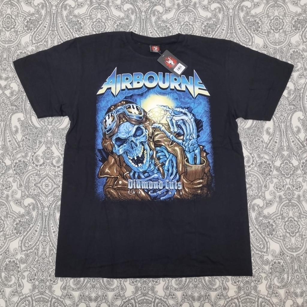 Airbourne Diamond Cuts Album T-Shirt Herren Damen Shirts Top Grafik Neue Konzerttour