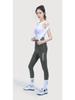 Lanpada Women's Slim Fit Cycling Bib Pants - Black, High Elastic for Spring/Summer