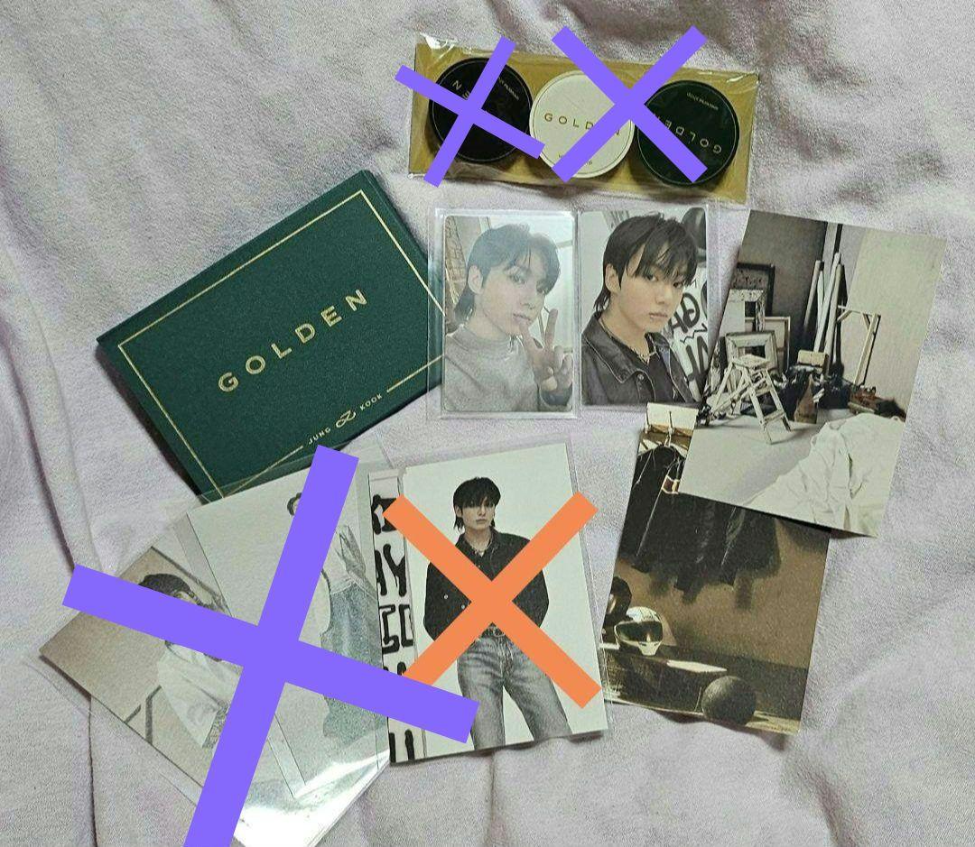 

[USED] Jungkook Kook GOLDEN Weverse album JUNGKOOK