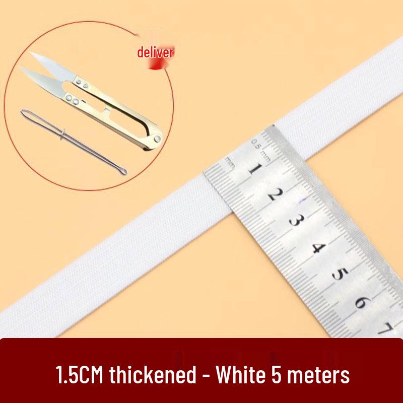Hohelastisches, strapazierfähiges, breites Gummiband für Taille, Bündchen und Säume