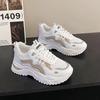 Fashion Trendy Sports Women's Shoes 2024 Autumn New Casual Sports Thick Soled Non Slip Comfortable Women's Shoes Zapatillas De Deporte